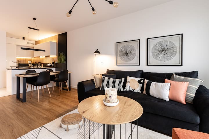 Wonderful two-room apartment in a quiet environment