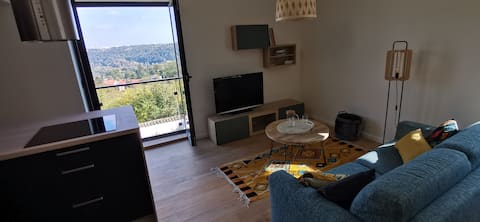 Appartement 75m2, bright, view on the Val de Saône