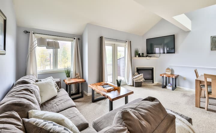 Hunter Mountain Condo | Walk To Lifts & Town - Hunter, NY