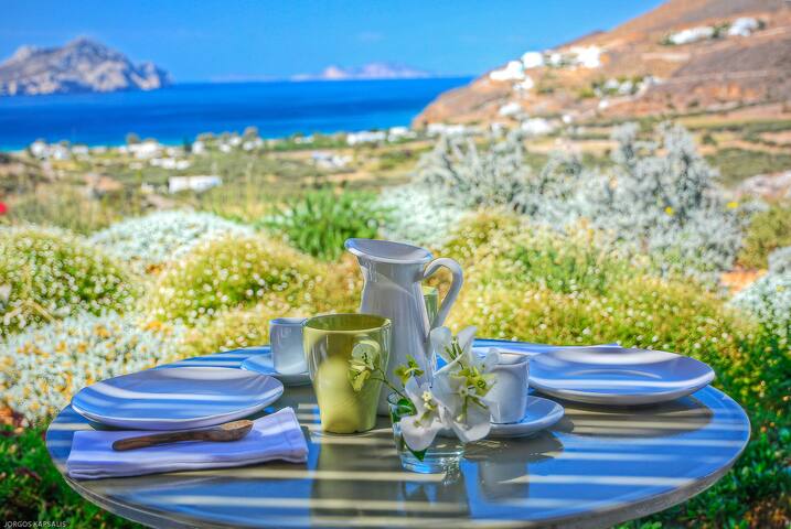 Amorgos-Villa Handras, Main Villa gallery image 3