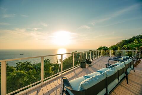 [Nishiizu Rental Villa Baken] 513 sqm single unit facing the sea with 2 large baths and terrace (1-2