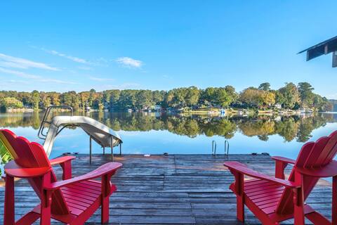 **Family Retreat w/ Lake FRONT View (4bdr)