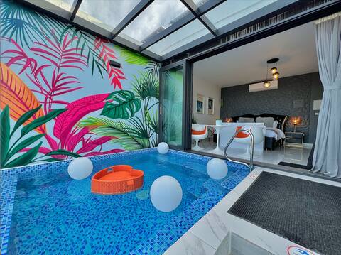 Flamboyán suite|Private oasis|Private&heated pool