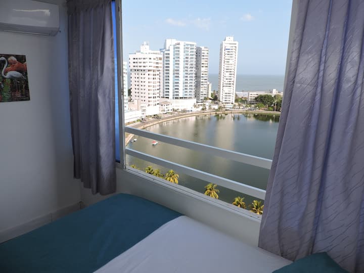 Amazing Studio Loft in Cartagena with Ocean View Apartments for Rent