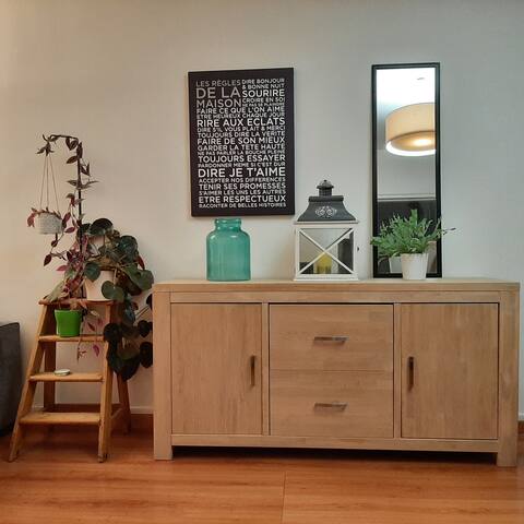 Pleasant and bright house for 1 to 7 people