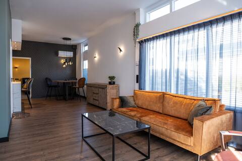 Luxurious apartment in the center of a cozy village.