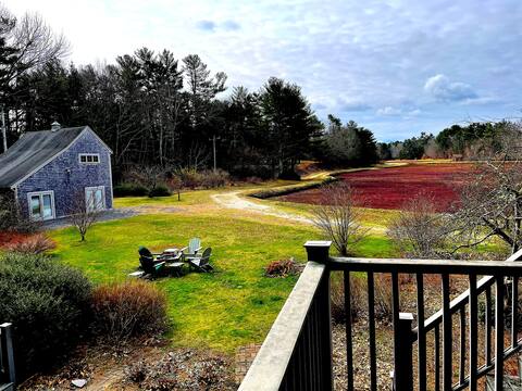 Guest suite on cranberry bog, 1 mile from beach