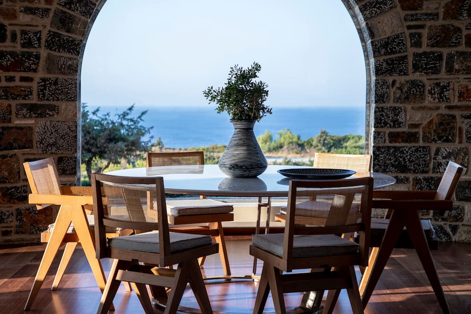 Noura Villa, on the cliffs above Anthony Quinn Bay, Faliraki, Rhodes, Greece, photo 6 of 10