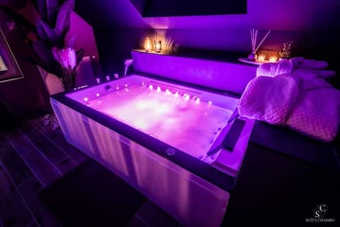 Suit’s Charmes Loft Spa Sauna King Size
