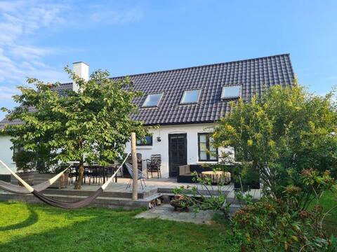 Restored historical house, outskirts of Aarhus