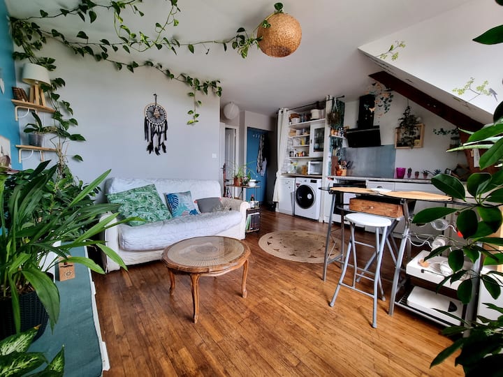 T2 Cosy Proche éChangeur Rennes/nantes - Vannes