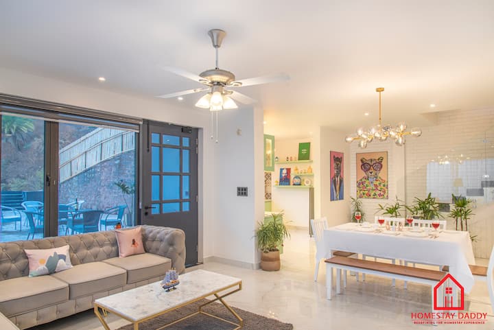 The White House-private Pool-3bhk  Villa - Solan