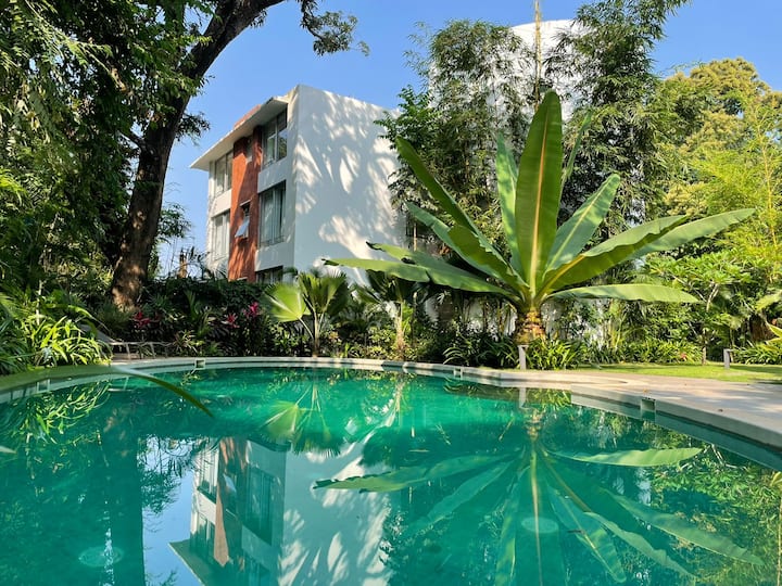 Impeccably landscaped and luxurious 2 bhk vianaar Serviced apartments