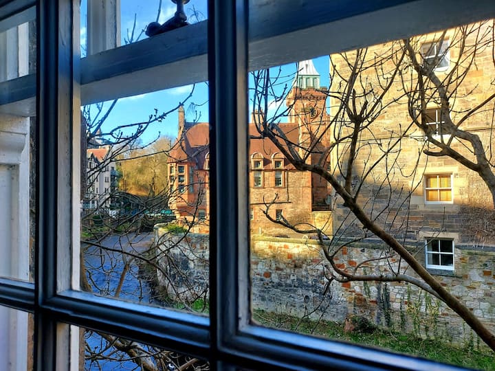 Dean Village River View Airbnb — Edinburgh EH4 3BH