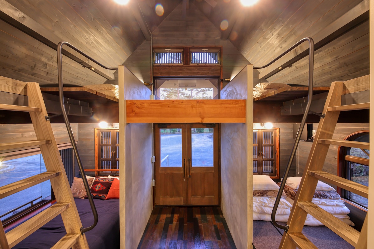 Vintage Cabin01/Stretchtent/Panoramic Fuji scenery - Cabins for
