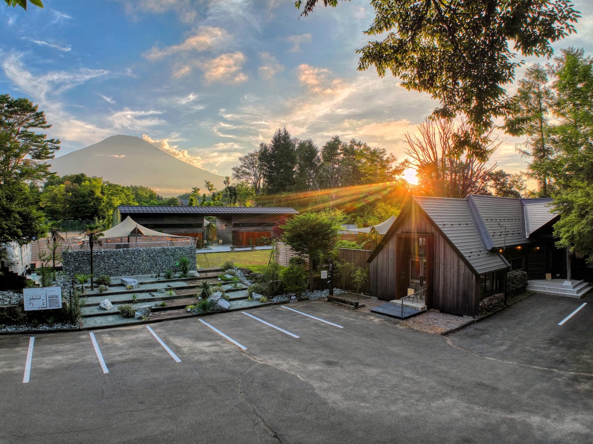 Vintage Cabin01/Stretchtent/Panoramic Fuji scenery - Cabins for
