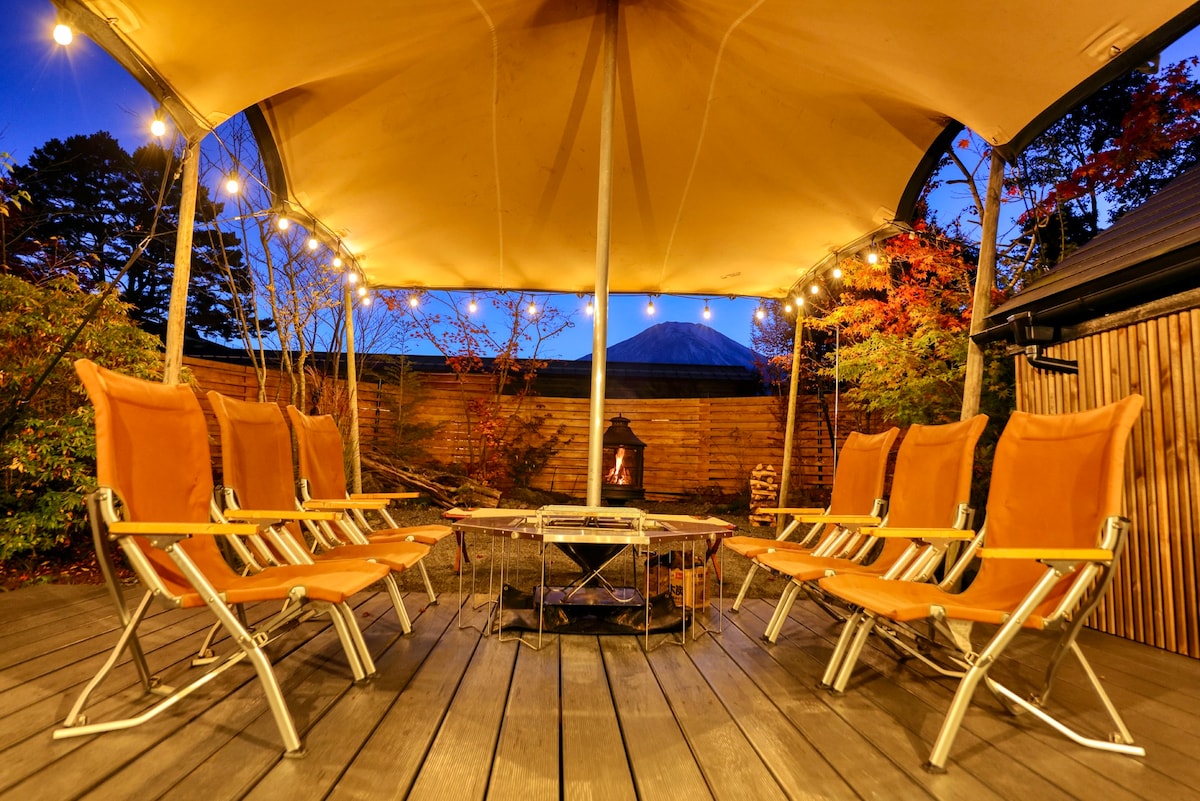 Vintage Cabin01/Stretchtent/Panoramic Fuji scenery - Cabins for