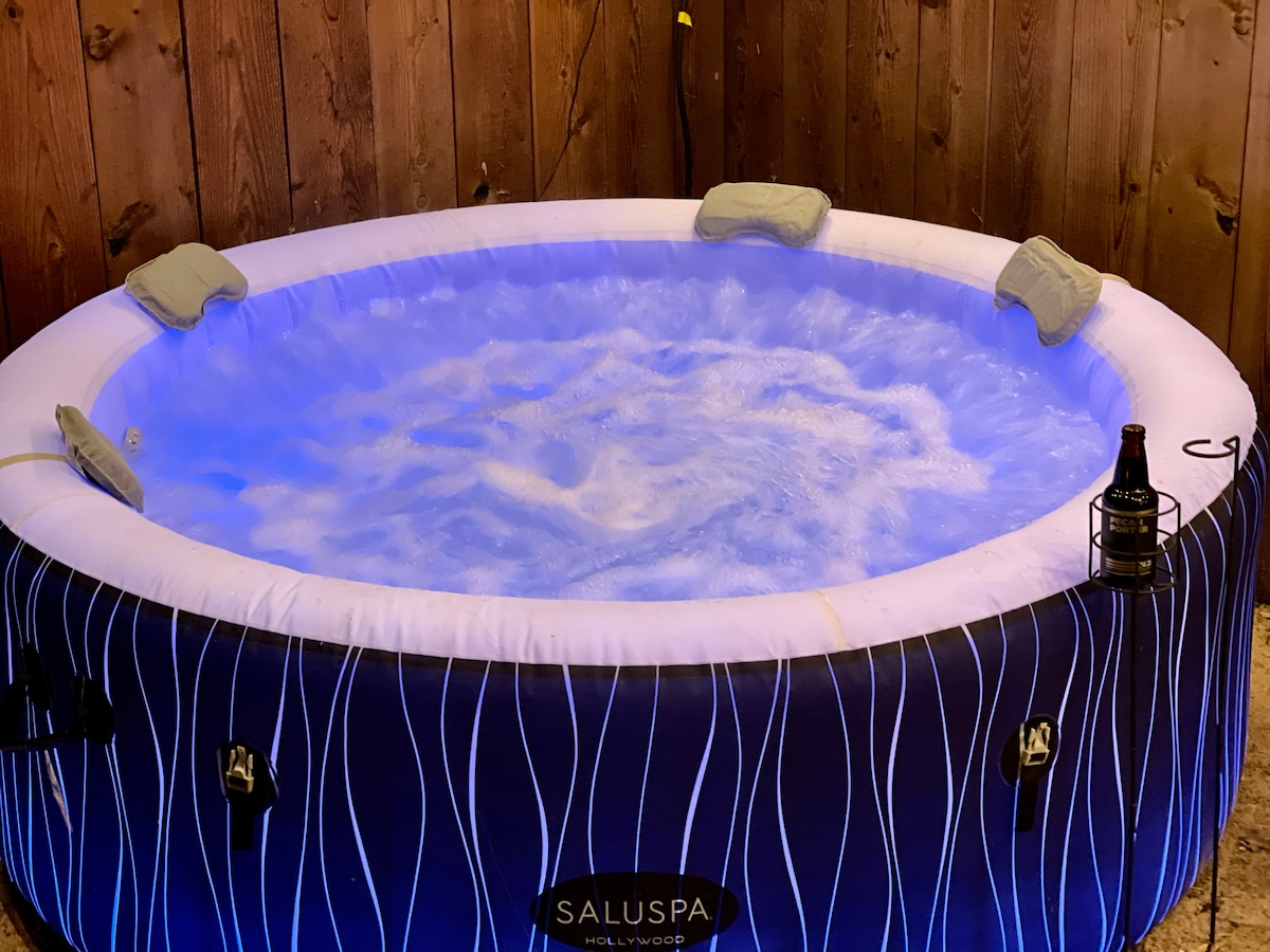 Modern East 7th House with Private Hot Tub & Yard