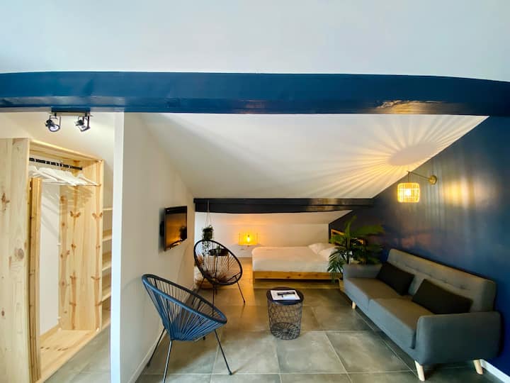 Loft Moderne Vue Montagne & Spa Privatif En Option - Ainhoa