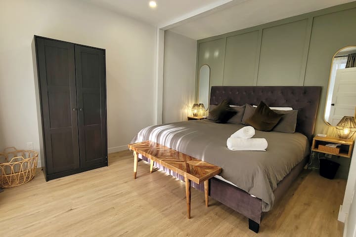 Bedroom 2 with a King bed on the main floor