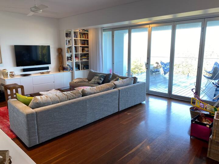 Druhý obývací priestor s 2 poschodovými posteľami pre deti!