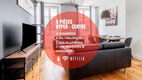 ⭐️SPECIAL OFFER⭐️ Halles | Castle Quiet⭐️ neighborhood⭐️