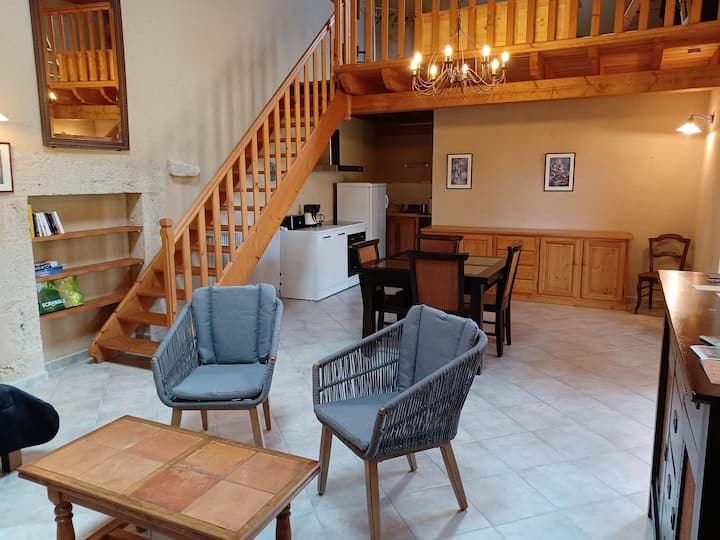 Gîte Spacieux Et Chaleureux ** - Gironde
