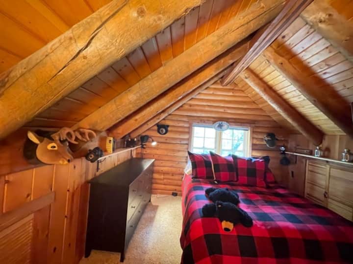 غرفة نوم أولى بسرير بحجم كبير