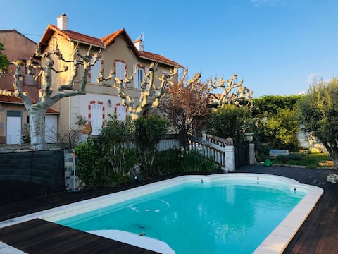 Charming 3-room with pool