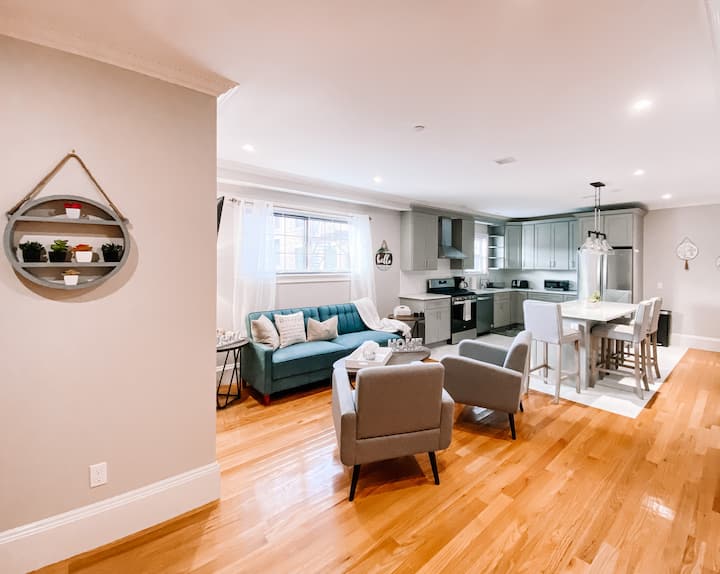 Modern 2/bed 2/bath Condo Near Boston #2 W/parking - 첼시