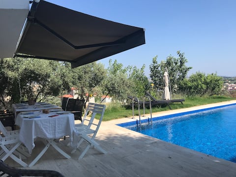 Villa w/view&pool&garden CittaSlow town