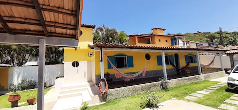 Top Airbnb: House near Tartaruga Beach, 4 min drive. em Armação Dos Búzios