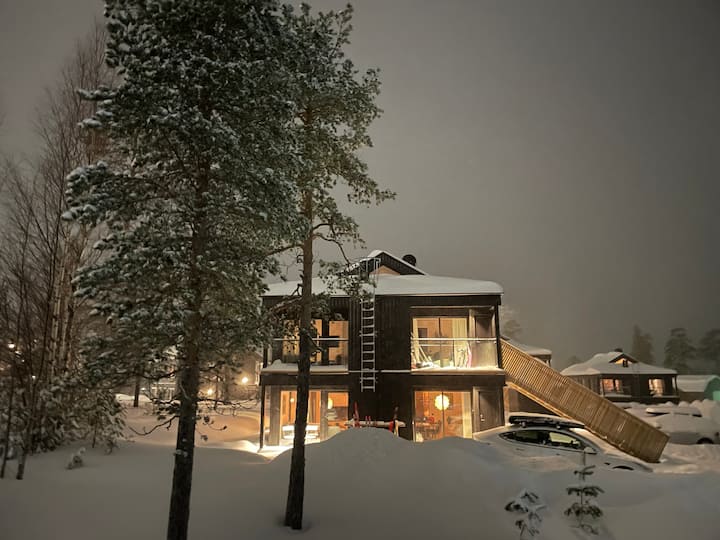 Newlybuilt mountain apartment in Stöten with high standards