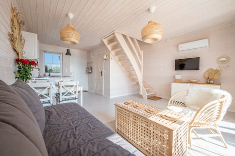 Top Airbnb: Kopań Kabana - comfortable beachfront cottages 3 in Gmina Darłowo