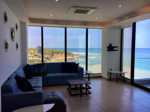 Ocean view apartment in Manta Suite Poseidon