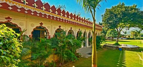 Charming  Room at Resort in Pushkar with Pool