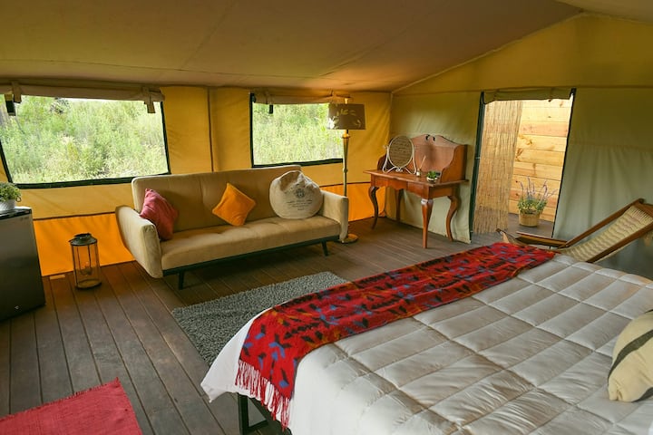 Glamping in the mystical valley of Tepoztlán (Salvia)