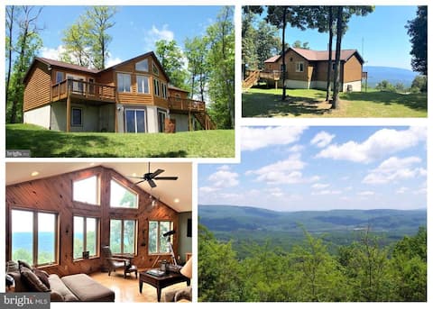 Quiet, 3 bdrm mountain-top with breathtaking views