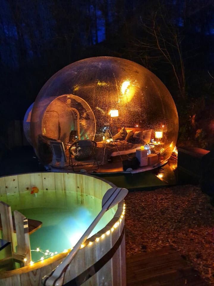 Bubble Tent Elzach with Hot Tube