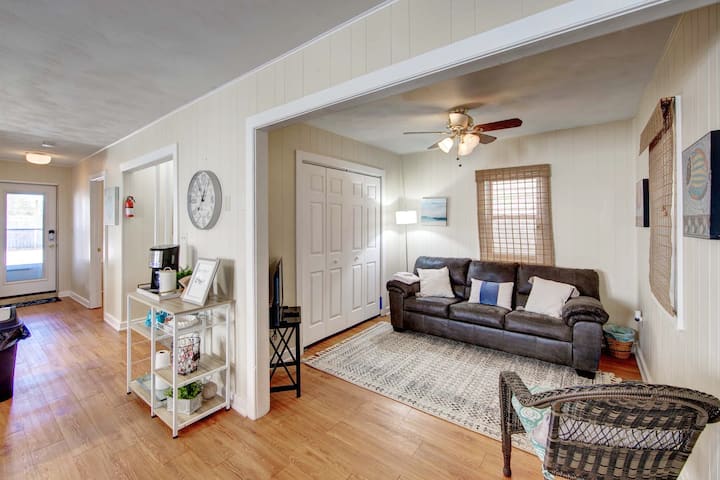 Den Area with a Roku TV