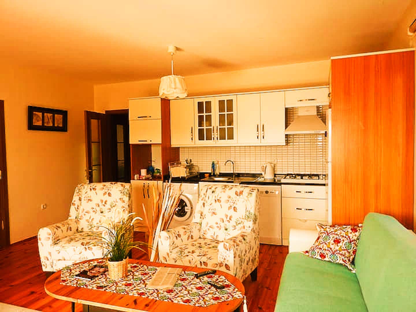 Casa Bolu mutfak ve oturma alanı