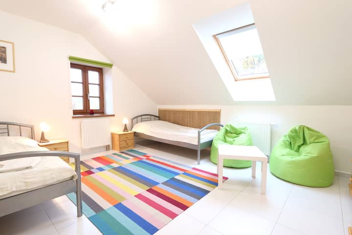 Pokoj v prvním patře