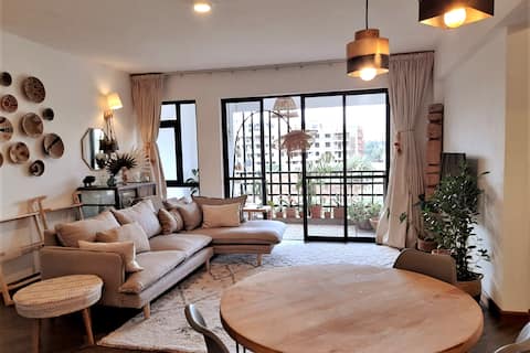 Designer flat near coffee fields, 15 min to Gigiri