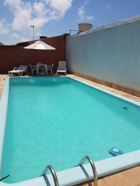 Great airy house with big pool