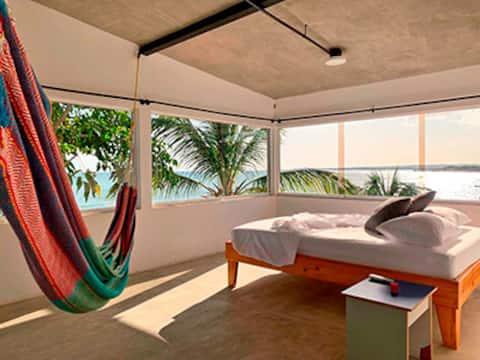Casa Maya - Beachfront Room #202 With Ocean View