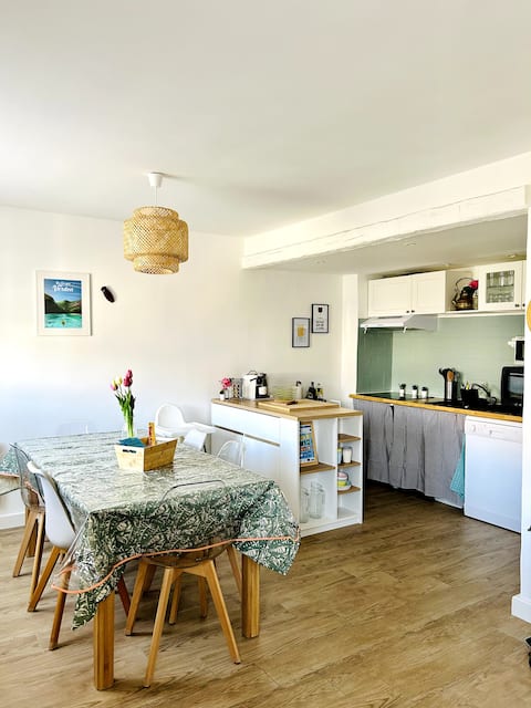 Family duplex under the roofs *La Maison du Lac