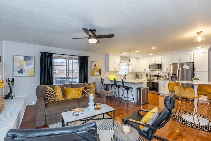 Sebule iliyo na kochi la kuvuta