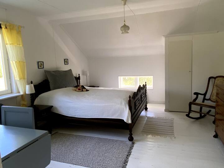 Спалня 1 с двойно легло (180x200 см) на горния етаж.