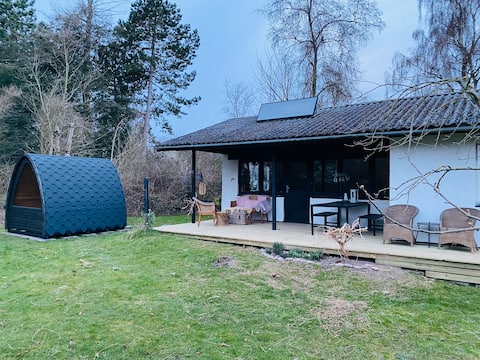 Summer house 150 m from beach/own sauna