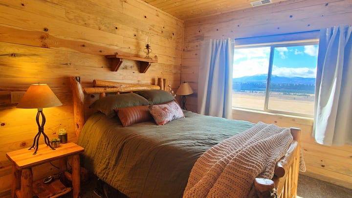 The Forest bedroom is great w luxury bedding, blackout curtains, great views. 